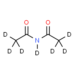 ChemSpider 2D Image | N-(~2~H_3_)Ethanoyl(~2~H_4_)acetamide | C4D7NO2