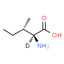 ChemSpider 2D Image | L-(2-~2~H)Isoleucine | C6H12DNO2