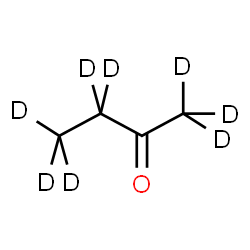 ChemSpider 2D Image | 2-(~2~H_8_)Butanone | C4D8O