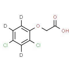 ChemSpider 2D Image | 2,4-D-d3 | C8H3D3Cl2O3