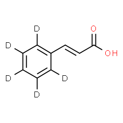 ChemSpider 2D Image | (2E)-3-(~2~H_5_)Phenylacrylic acid | C9H3D5O2