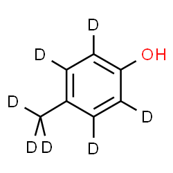 ChemSpider 2D Image | p-Cresol-d7 | C7HD7O