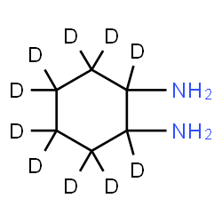 ChemSpider 2D Image | 1,2-Diamino(cyclohexane-d10) | C6H4D10N2