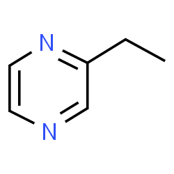 ChemSpider 2D Image | 2-Ethylpyrazine | C6H8N2
