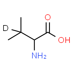 ChemSpider 2D Image | (3-~2~H)Valine | C5H10DNO2