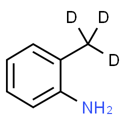ChemSpider 2D Image | 2-(~2~H_3_)Methylaniline | C7H6D3N