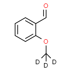ChemSpider 2D Image | 2-Methoxy-d3-benzaldehyde | C8H5D3O2