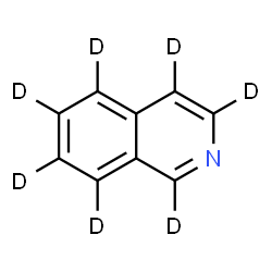 ChemSpider 2D Image | Isoquinoline-d7 | C9D7N