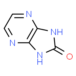 ChemSpider 2D Image | 1H-Imidazo[4,5-b]pyrazin-2(3H)-one | C5H4N4O