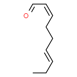 ChemSpider 2D Image | (2Z,6E)-2,6-Nonadienal | C9H14O