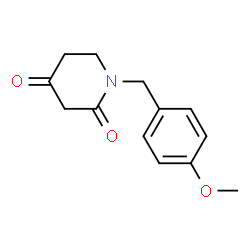 ChemSpider 2D Image | 1-(4-Methoxybenzyl)-2,4-piperidinedione | C13H15NO3