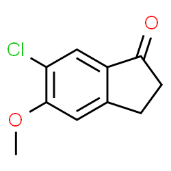 ChemSpider 2D Image | 6-Chloro-5-methoxy-1-indanone | C10H9ClO2
