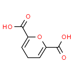 ChemSpider 2D Image | 4H-Pyran-2,6-dicarboxylic Acid | C7H6O5
