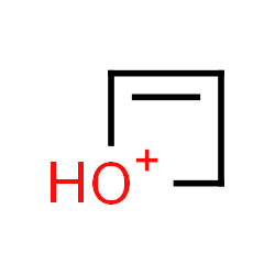 ChemSpider 2D Image | oxetenium | C3H5O