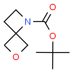 ChemSpider 2D Image | 1-Boc-6-oxa-1-azaspiro[3.3]heptane | C10H17NO3