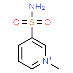 ChemSpider 2D Image | 1-Methyl-3-sulfamoylpyridinium | C6H9N2O2S