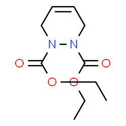 ChemSpider 2D Image | Diethyl 3,6-dihydro-1,2-pyridazinedicarboxylate | C10H16N2O4