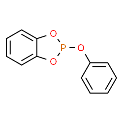 ChemSpider 2D Image | 2-Phenoxy-1,3,2-benzodioxaphosphole | C12H9O3P
