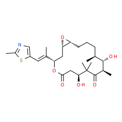 ChemSpider 2D Image | Epothilone A | C26H39NO6S