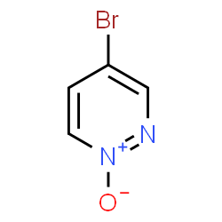 ChemSpider 2D Image | 4-bromopyridazin-1-oxide | C4H3BrN2O