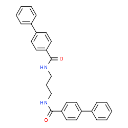 ChemSpider 2D Image | N,N'-1,3-Propanediyldi(4-biphenylcarboxamide) | C29H26N2O2