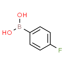 ChemSpider 2D Image | (4-Fluorophenyl)boric acid | C6H6BFO2