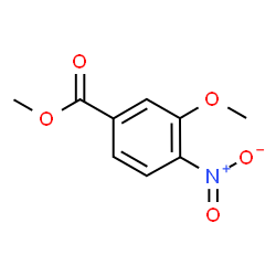 ChemSpider 2D Image | methyl3-methoxy-4-nitrobenzoate | C9H9NO5