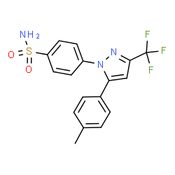 ChemSpider 2D Image | Celecoxib | C17H14F3N3O2S