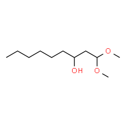 ChemSpider 2D Image | 1,1-Dimethoxy-3-nonanol | C11H24O3