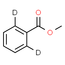 ChemSpider 2D Image | Methyl (2,6-~2~H_2_)benzoate | C8H6D2O2