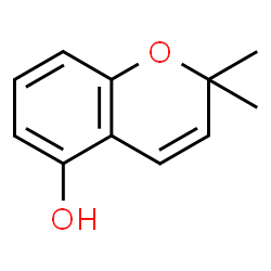 ChemSpider 2D Image | 2,2-Dimethyl-2H-chromen-5-ol | C11H12O2