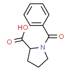 ChemSpider 2D Image | 1-Benzoylproline | C12H13NO3