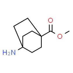 ChemSpider 2D Image | Methyl 4-aminobicyclo[2.2.2]octane-1-carboxylate | C10H17NO2