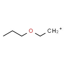 ChemSpider 2D Image | Propoxyethylium | C5H11O