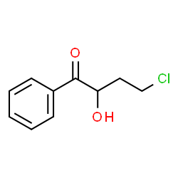 ChemSpider 2D Image | 4-Chloro-2-hydroxy-1-phenyl-1-butanone | C10H11ClO2