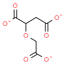 ChemSpider 2D Image | 2-(Carboxylatomethoxy)succinate | C6H5O7