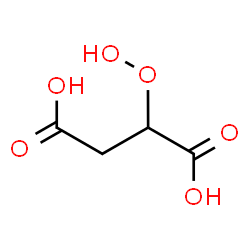 ChemSpider 2D Image | 2-Hydroperoxysuccinic acid | C4H6O6