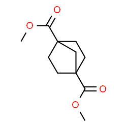 ChemSpider 2D Image | Dimethyl bicyclo[2.2.1]heptane-1,4-dicarboxylate | C11H16O4