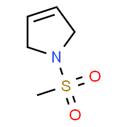 ChemSpider 2D Image | 1-(Methylsulfonyl)-2,5-dihydro-1H-pyrrole | C5H9NO2S
