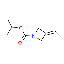 ChemSpider 2D Image | tert-Butyl 3-ethylideneazetidine-1-carboxylate | C10H17NO2