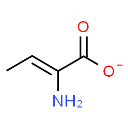 ChemSpider 2D Image | (2Z)-2-Amino-2-butenoate | C4H6NO2
