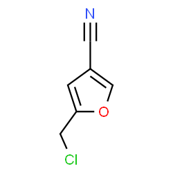 ChemSpider 2D Image | 5-(Chloromethyl)-3-furonitrile | C6H4ClNO