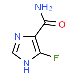 ChemSpider 2D Image | 5-Fluoro-1H-imidazole-4-carboxamide | C4H4FN3O