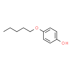 ChemSpider 2D Image | 4-(Pentyloxy)phenol | C11H16O2