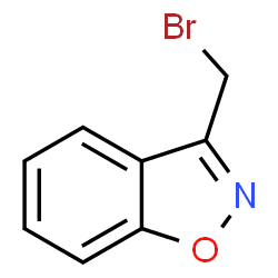 ChemSpider 2D Image | 3-Bromomethylbenzisoxazole | C8H6BrNO