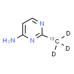 ChemSpider 2D Image | 2-methylpyrimidin-4-amine | C413CH4D3N3
