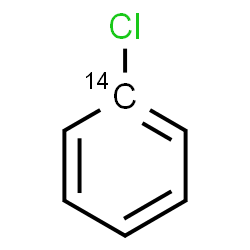 ChemSpider 2D Image | Chloro(1-~14~C)benzene | C514CH5Cl