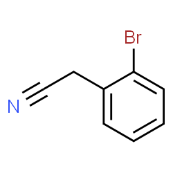ChemSpider 2D Image | brombenzyl cyanide | C8H6BrN