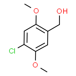 ChemSpider 2D Image | (4-Chloro-2,5-dimethoxyphenyl)methanol | C9H11ClO3