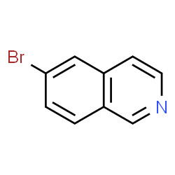 ChemSpider 2D Image | 6-Bromoisoquinoline | C9H6BrN